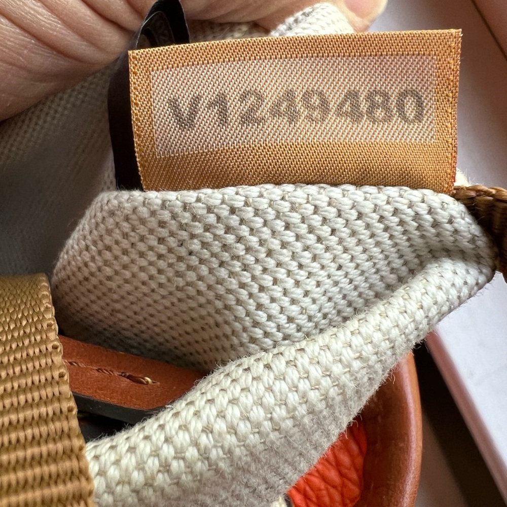 Dooney & Bourke Zip Sac in Clementine Pebble Leather Crossbody Bag - Picture 9 of 16
